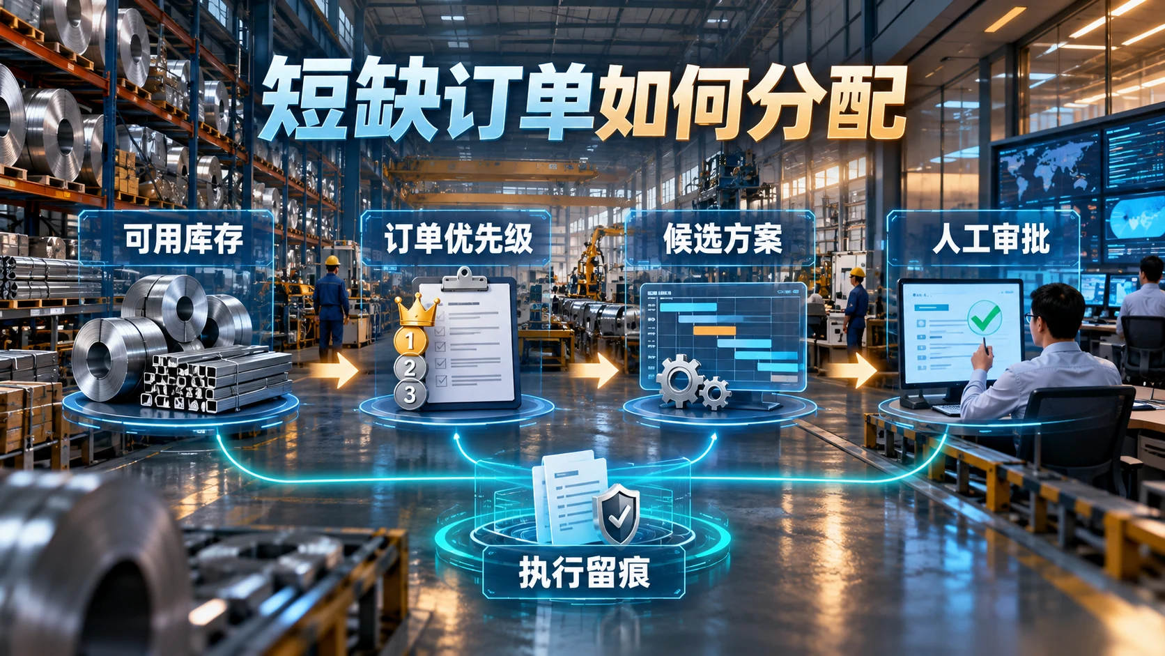 Oracle把智能体带进供应链：建议可以生成，改计划还得有人签字正文概念图