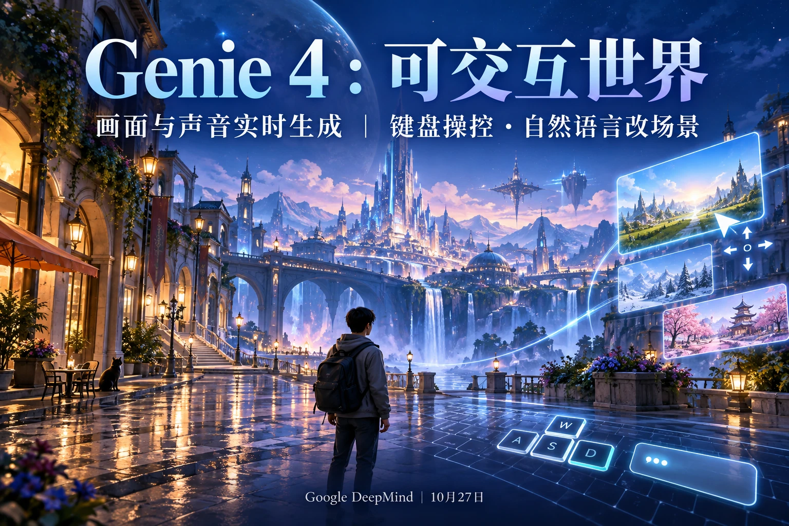 Genie 4来了：世界模型从生成视频走向可交互世界