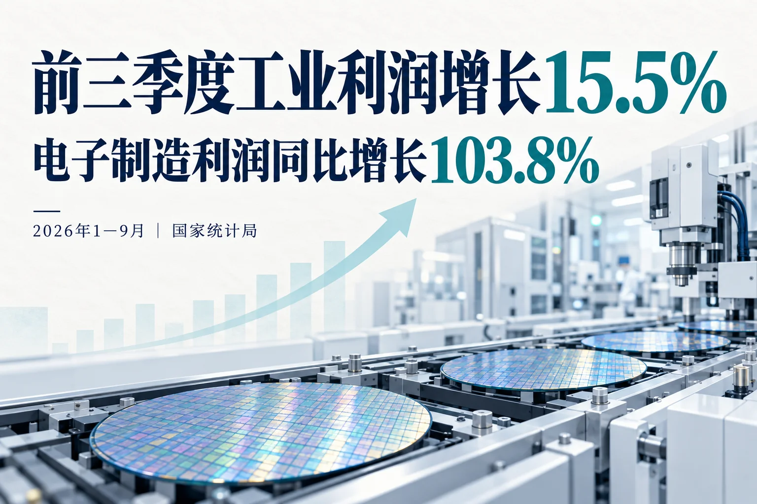 2026年1—9月工业利润与电子制造增长专题海报