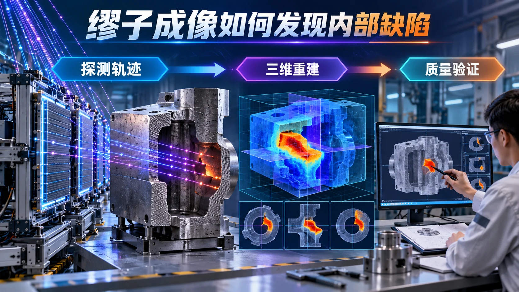 MuRay技术流程与工业应用示意