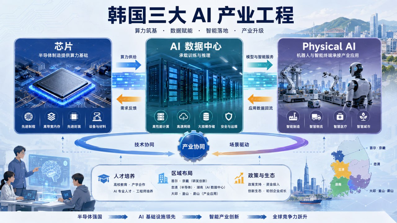 韩国三大 AI 产业工程