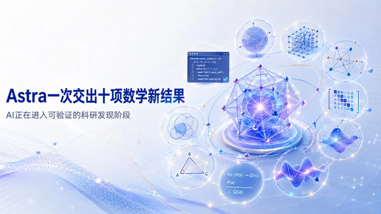 Astra一次交出十项数学与理论计算机科学新结果