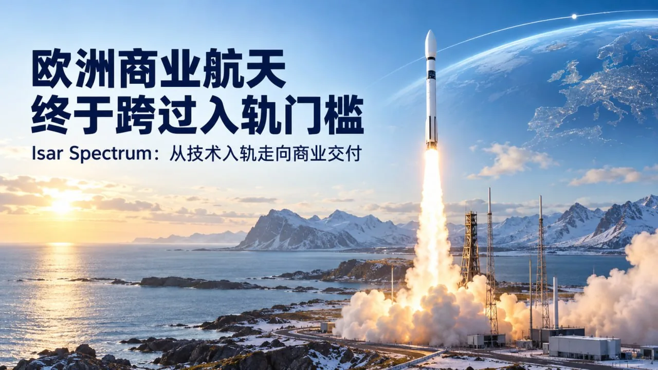 Isar Aerospace Spectrum火箭与欧洲商业航天主题配图