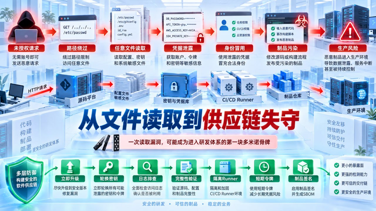 GitLab满分漏洞敲响警钟：当代码仓库成为企业基础设施的“总钥匙”