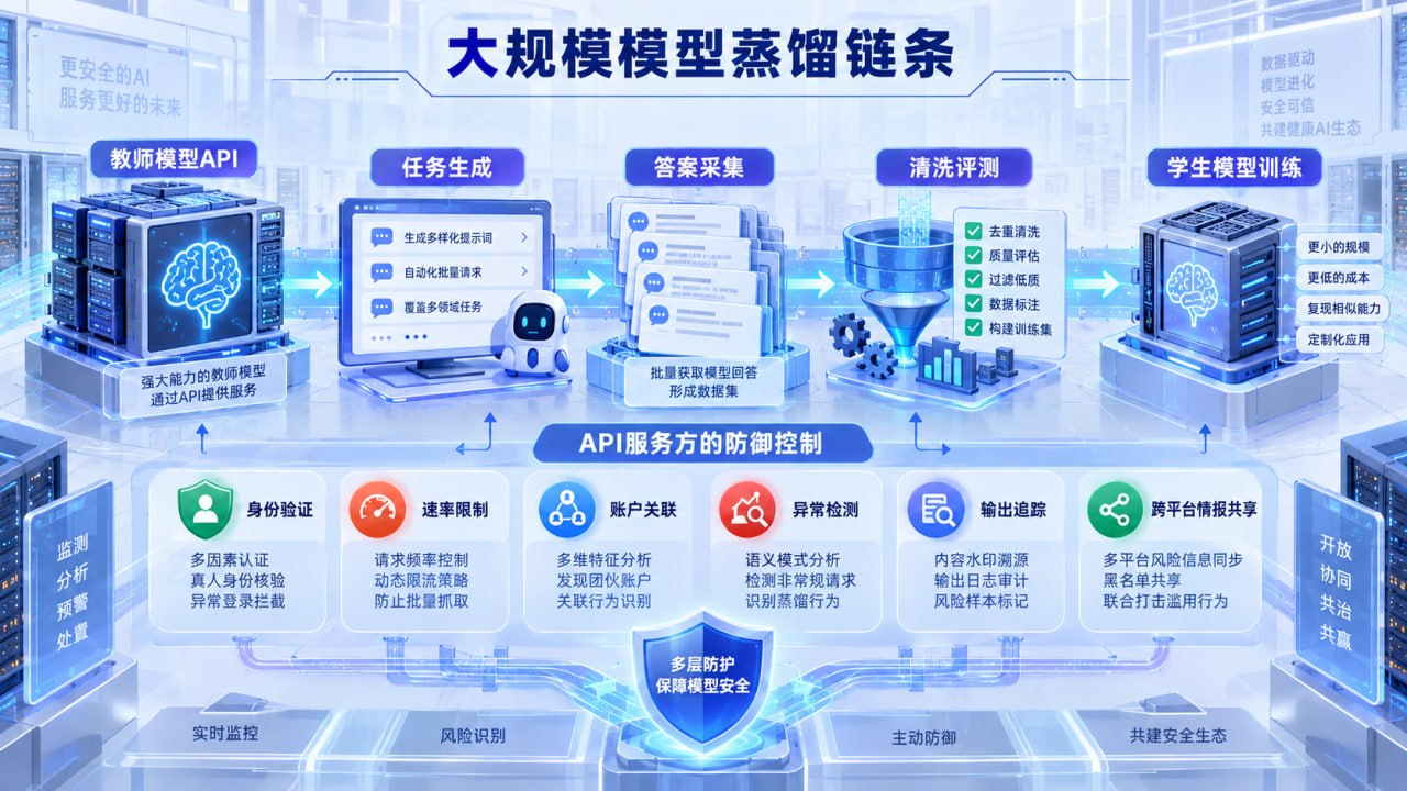 亿级调用背后的“模型蒸馏战”：能力复制、API风控与全球AI竞争进入新阶段