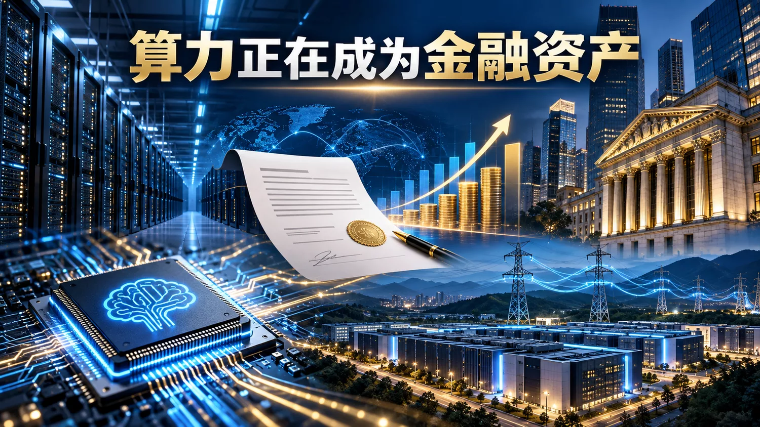 算力正在成为金融资产