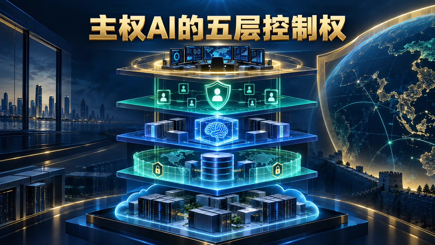 主权AI的五层控制权