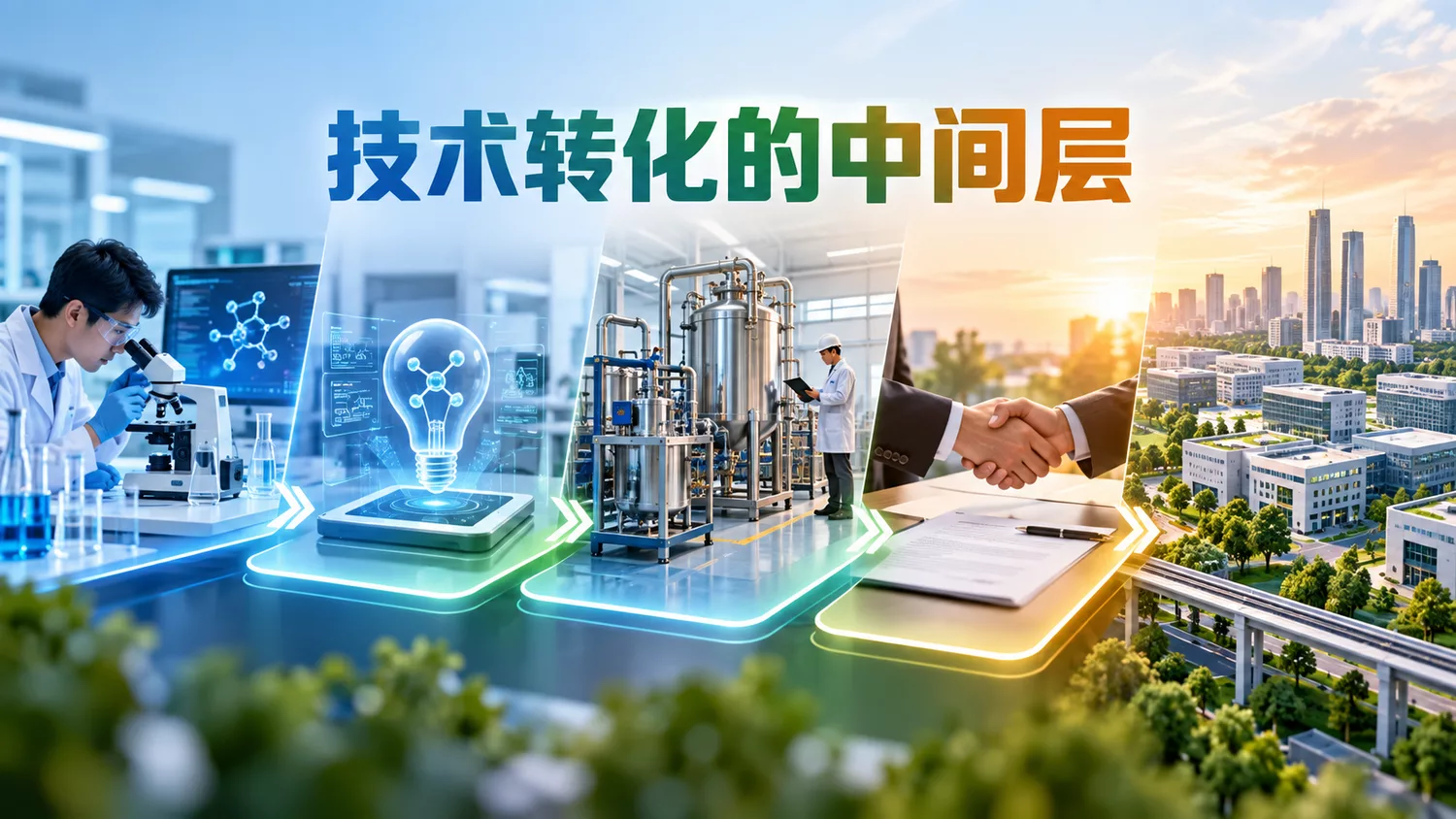 技术转化的中间层