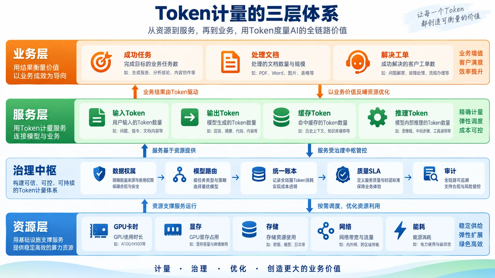 Token如何成为数据要素与算力服务的新计量单元信息图