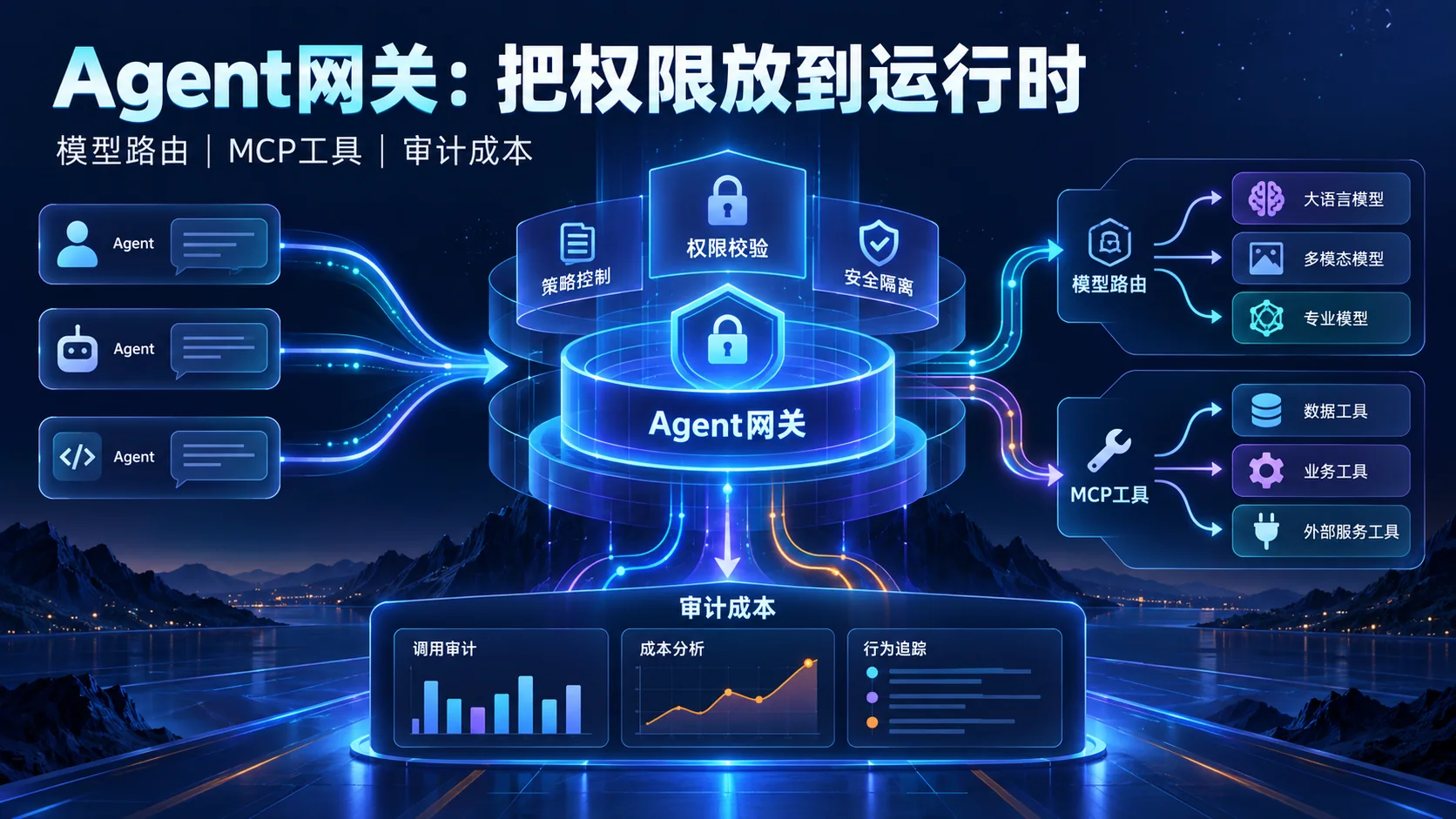 Agent网关放在调用现场：Tuskira开源方案给企业出了什么题独立信息海报（示意）