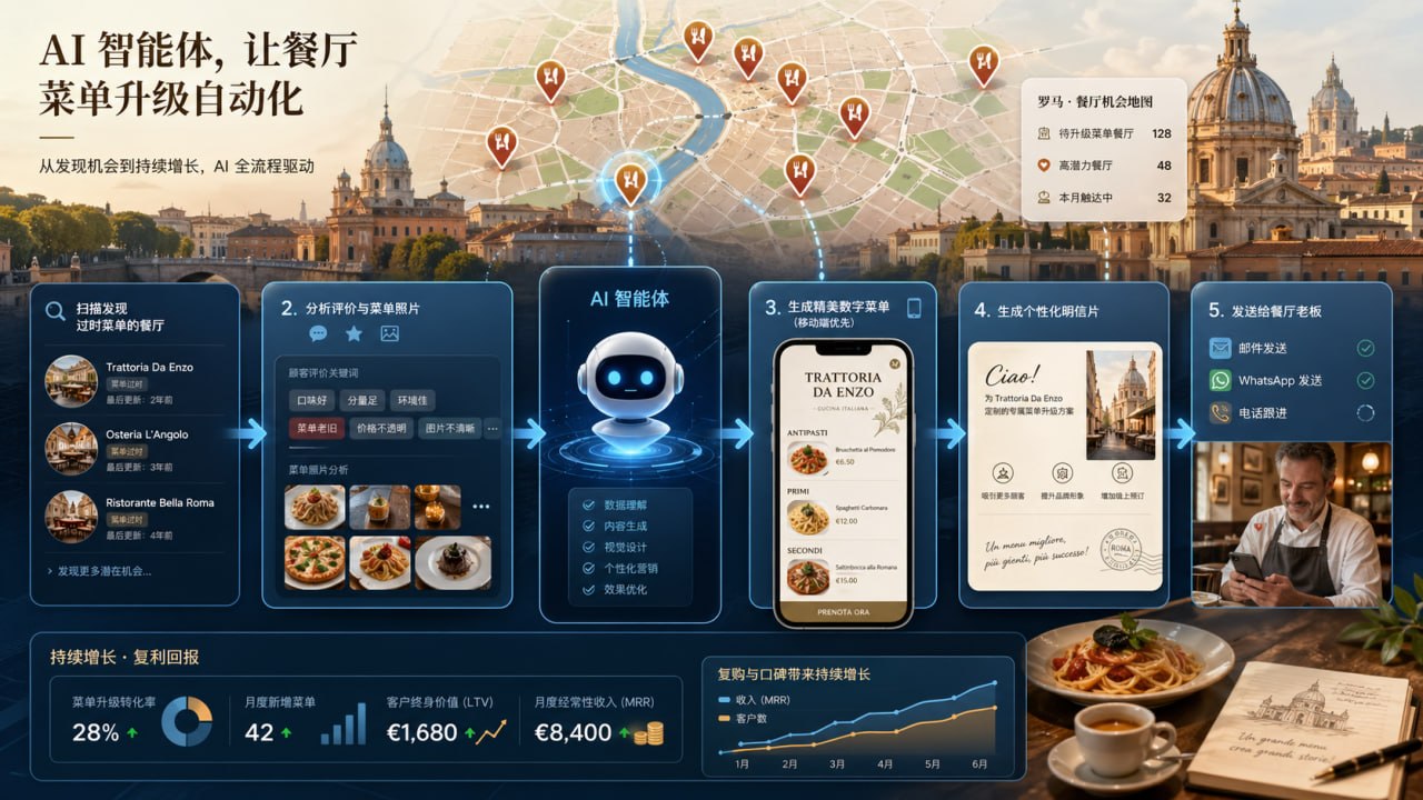 AI代理完整工作流程示意图