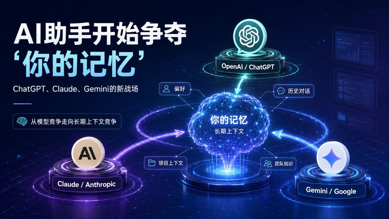 AI助手开始争夺你的记忆