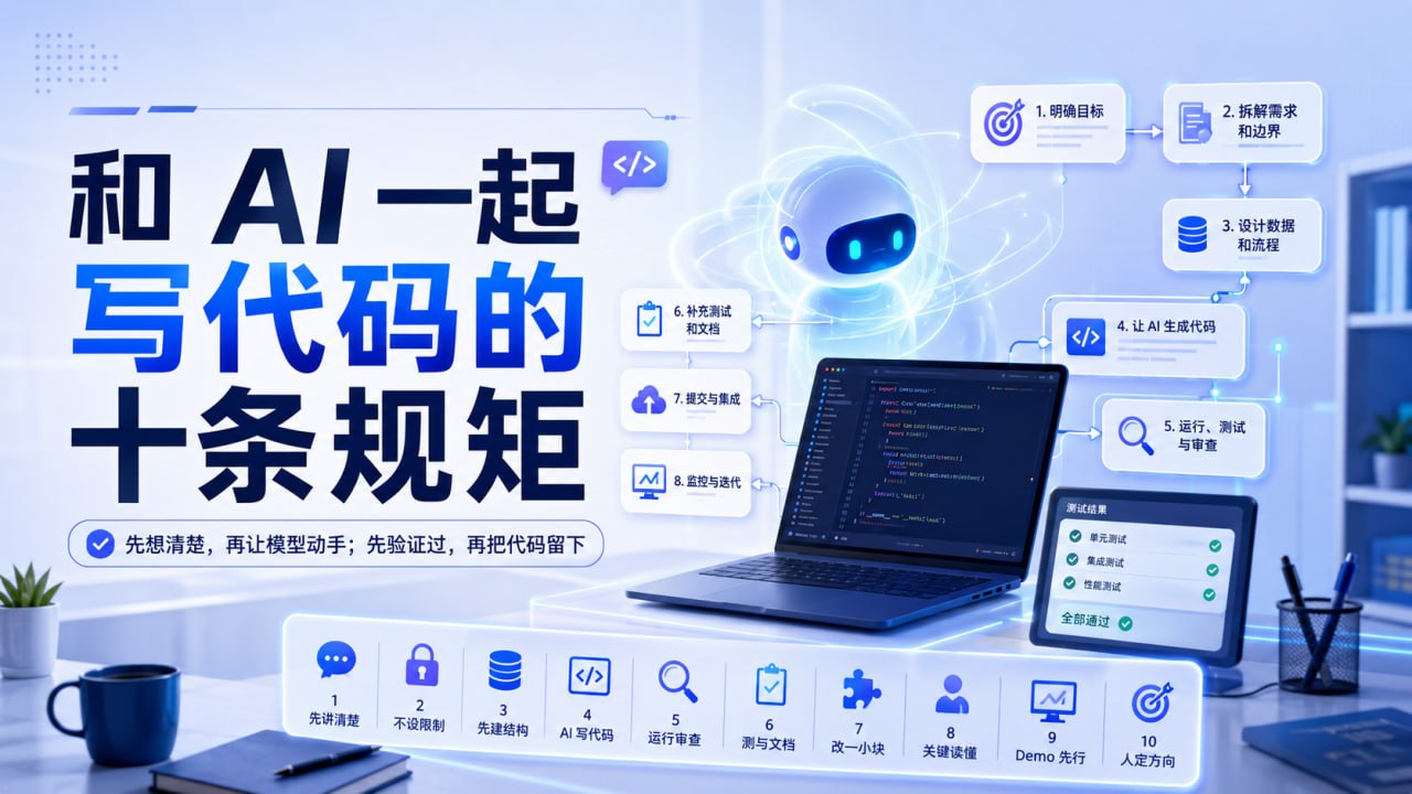 和 AI 一起写代码的十条规矩
