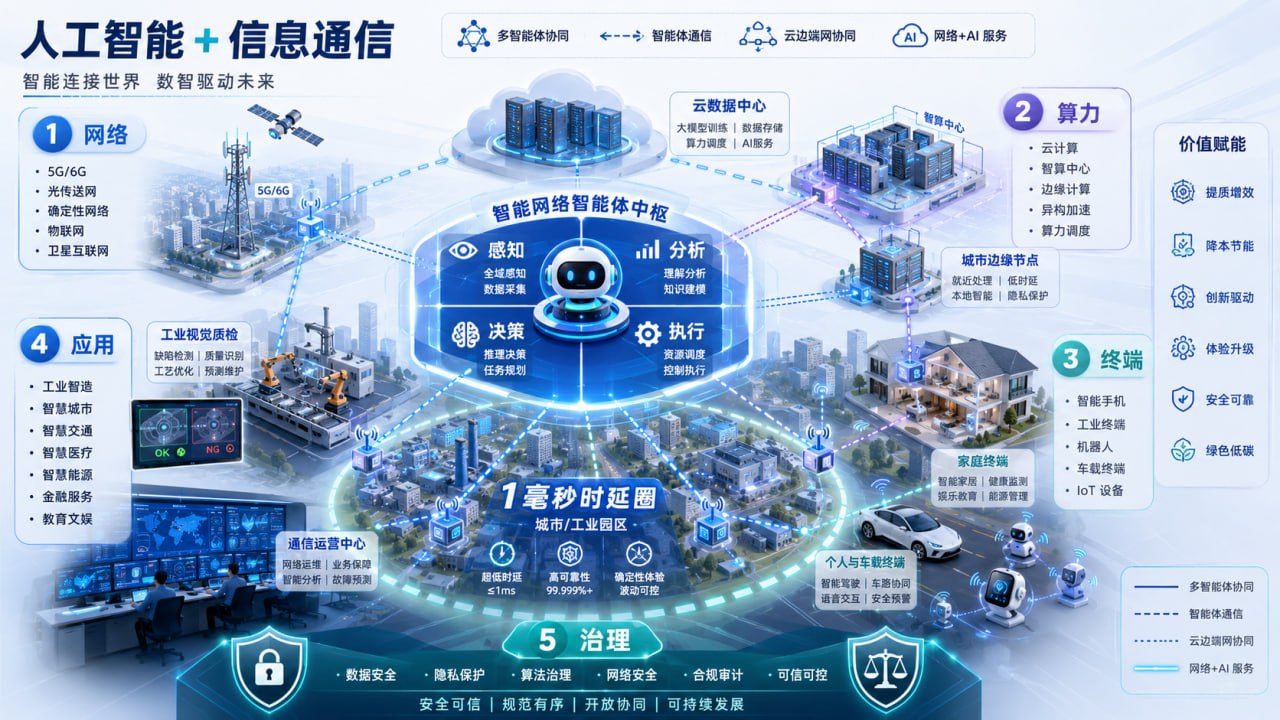 AI 重构信息通信基础设施
