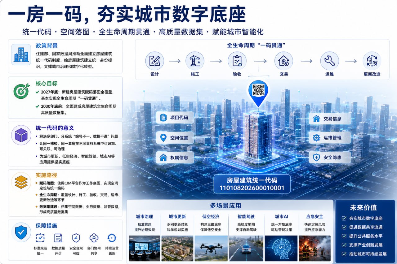 一房一码夯实城市数字底座