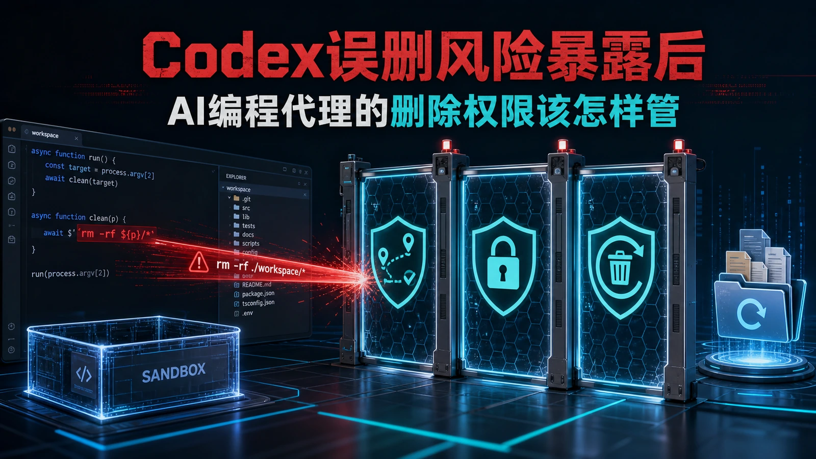Codex误删风险暴露后：AI编程代理的删除权限该怎样管