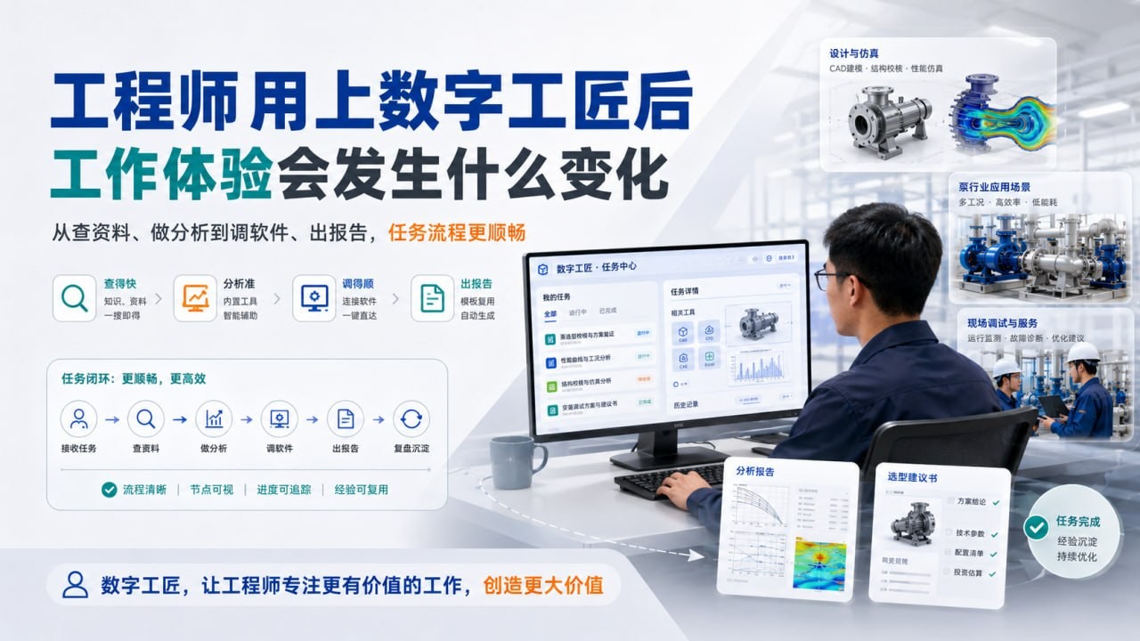 工程师使用数字工匠后的工作体验变化