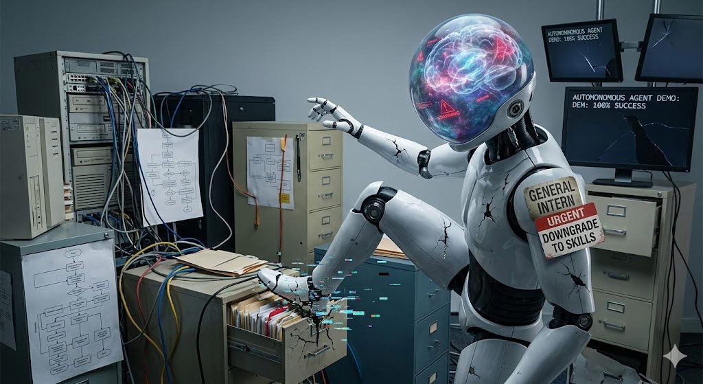 通用 Agent 聪明但一碰真实世界就碎