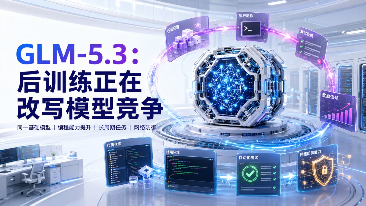 GLM-5.3后训练改写模型竞争