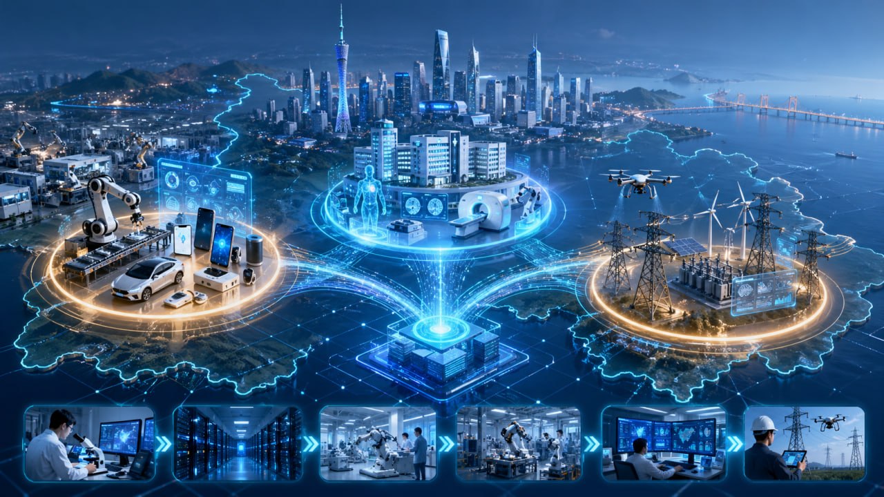 广东三大国家人工智能应用中试基地整体图景