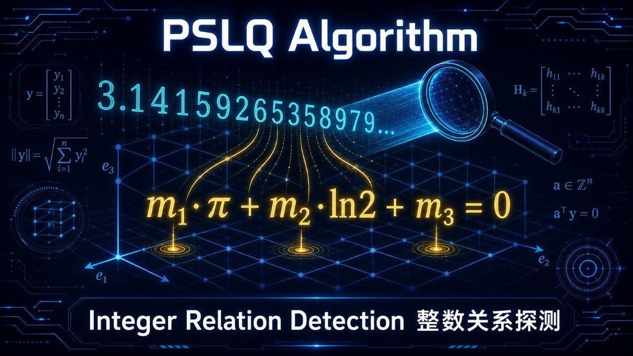 整数关系探测：让计算机发现数学公式