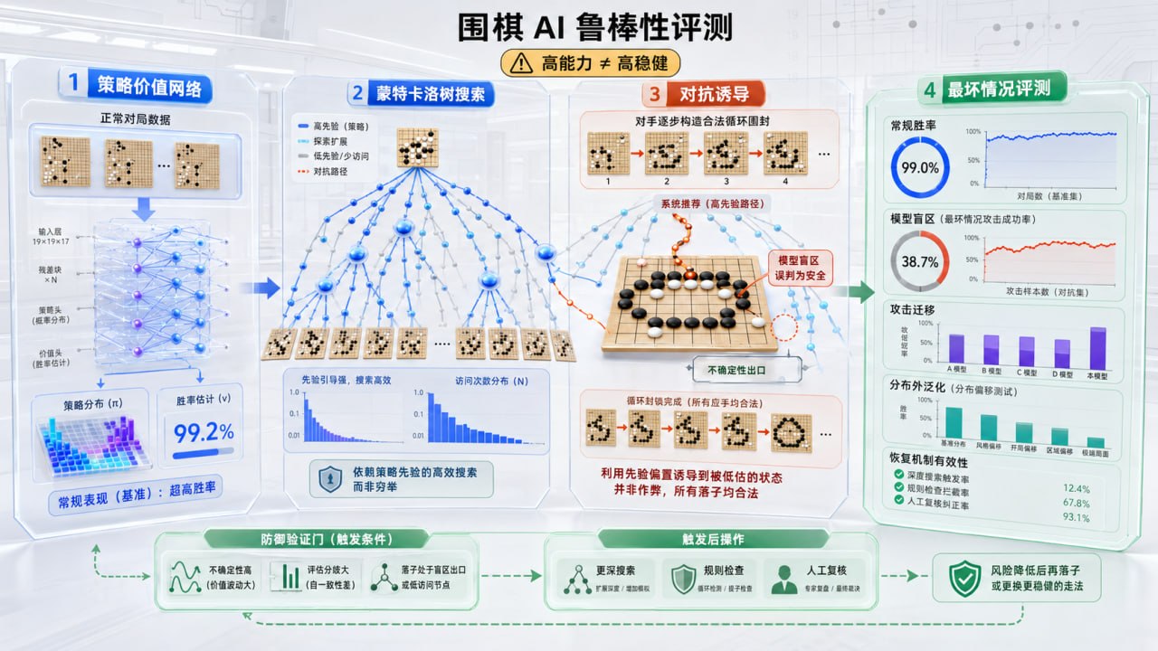 顶级围棋 AI 也会掉进“圈套”：从 KataGo 看智能系统的最坏情况评测