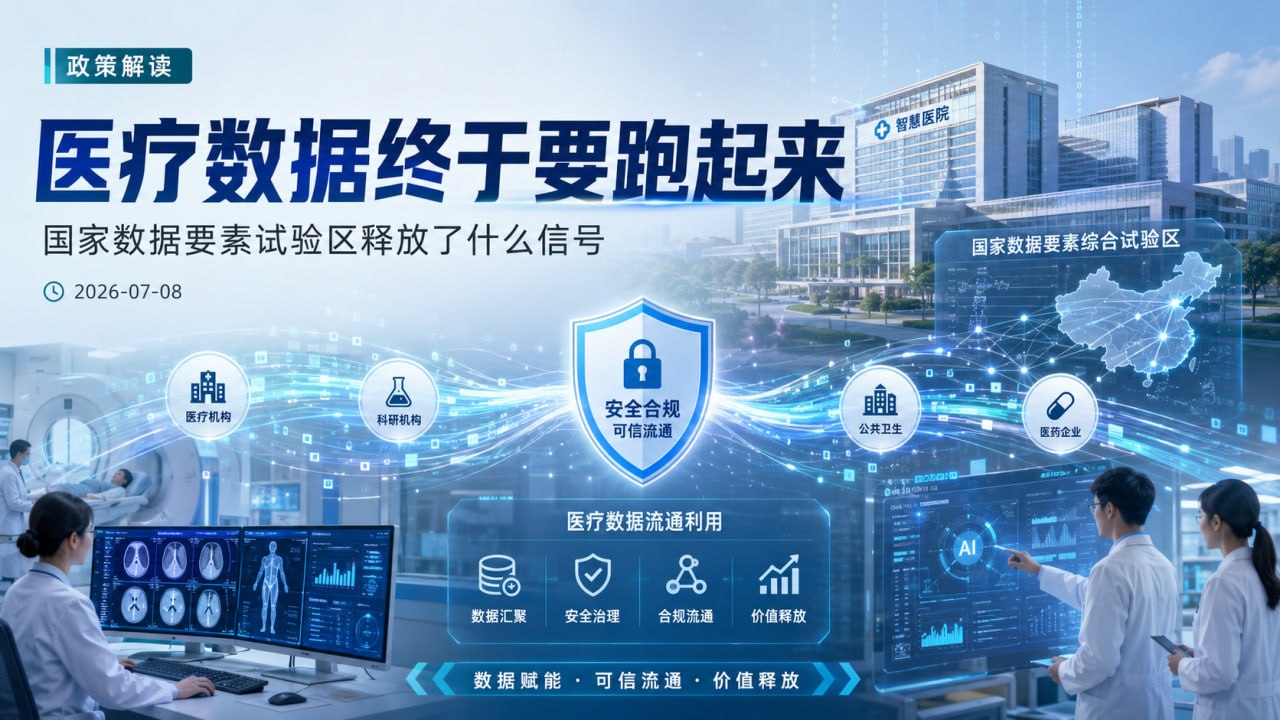 医疗数据流通：从供给走向价值闭环