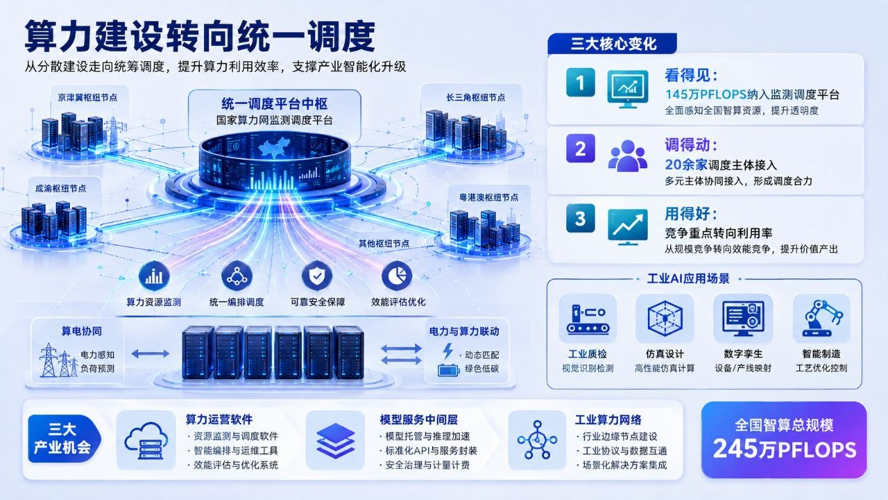 全国一体化算力网监测调度与智算基础设施