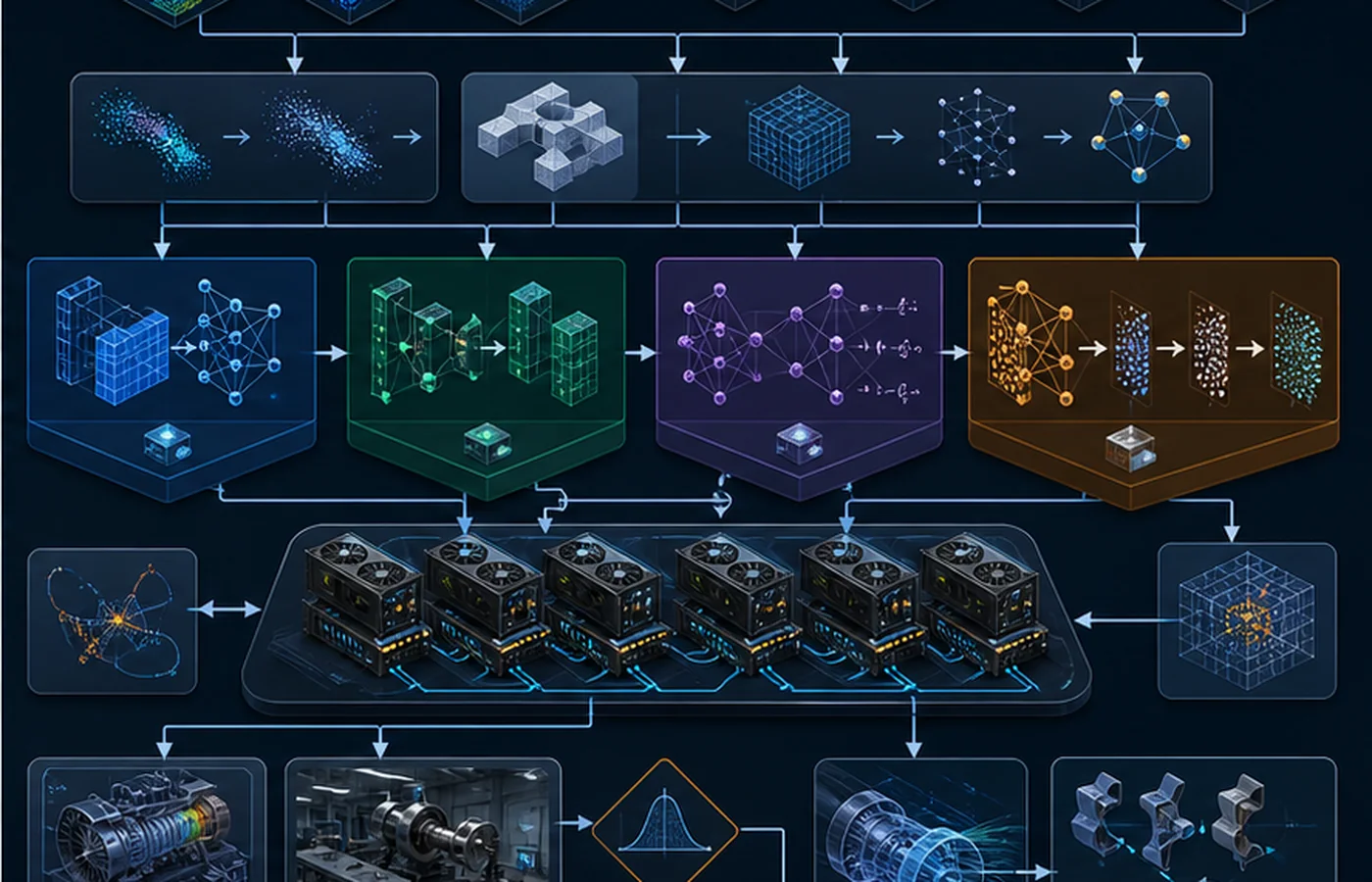 PhysicsNeMo 数据、模型、分布式训练、验证和设计优化架构