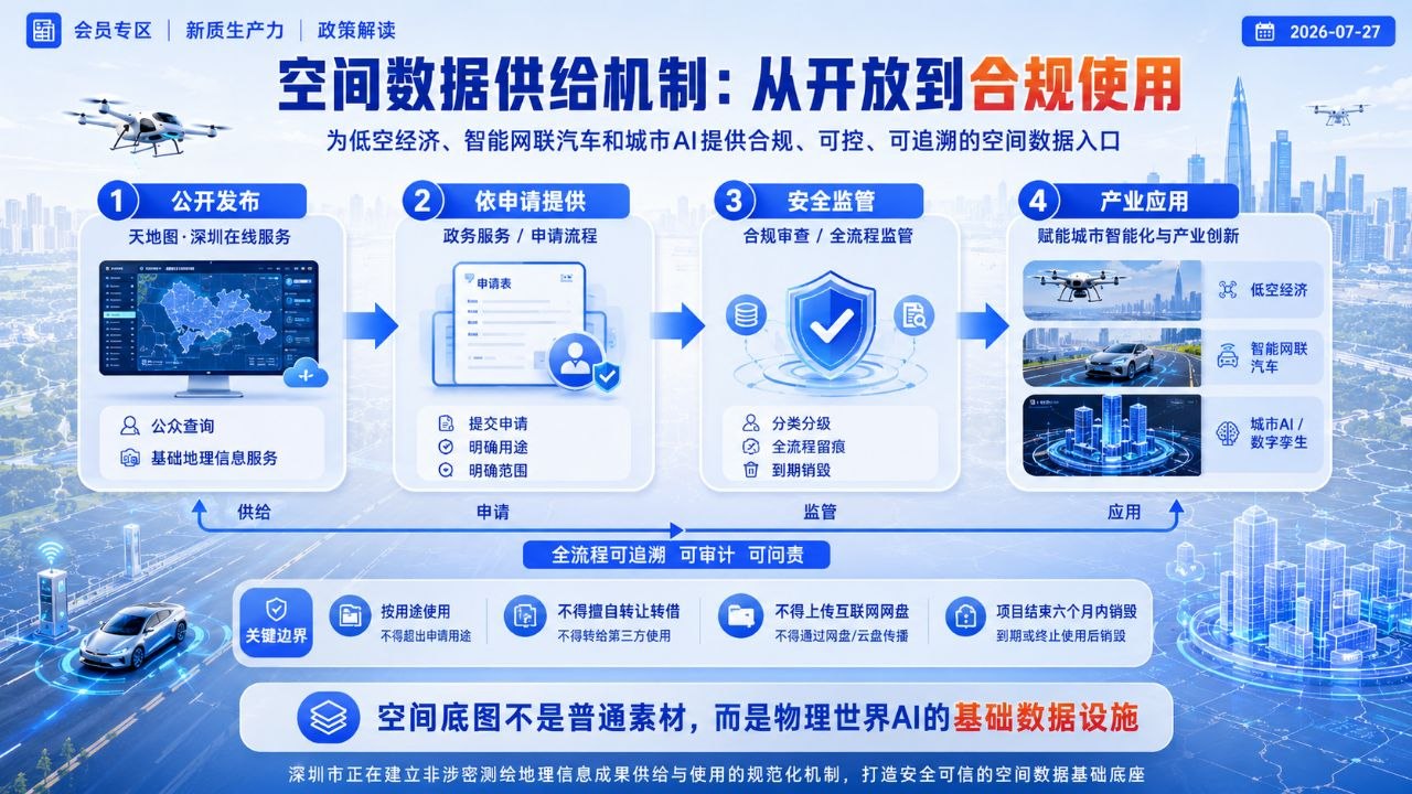 空间数据供给机制：从公开发布到合规使用