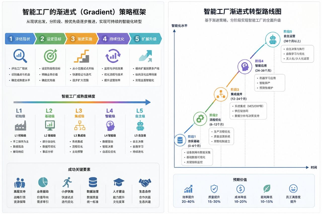 智能工厂渐进式转型路线图