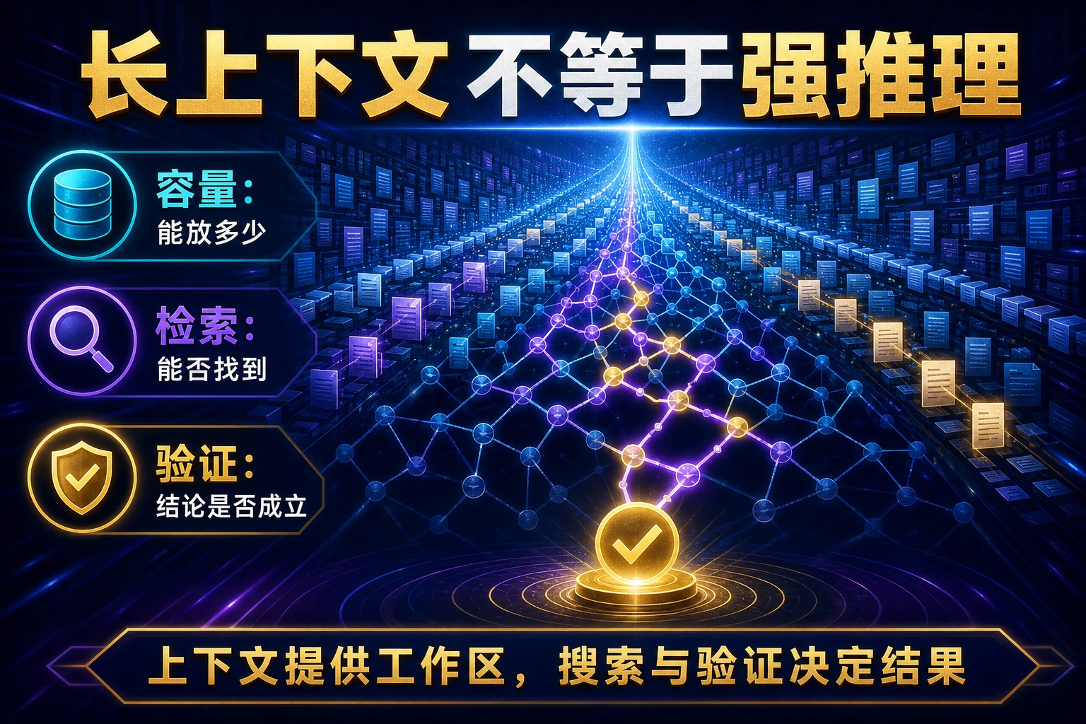长上下文不等于强推理：AI的工作记忆、搜索耐力与数学发现