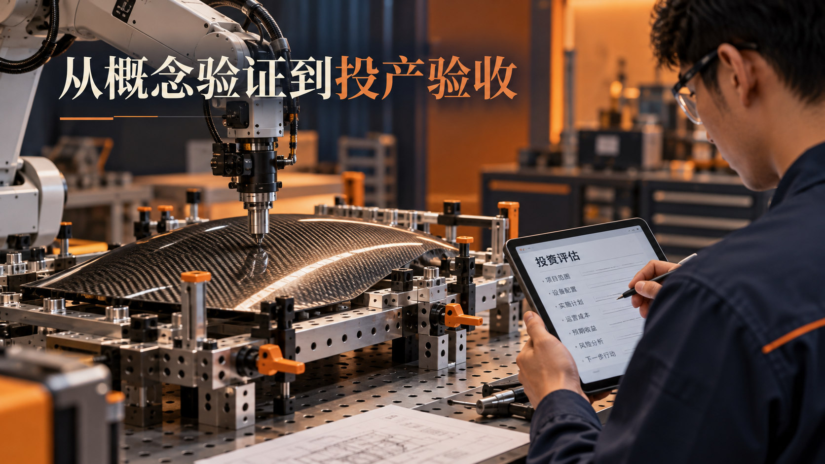 从概念验证到投产验收：机器人选型要把工程与经营放在同一张桌上（编辑示意图）