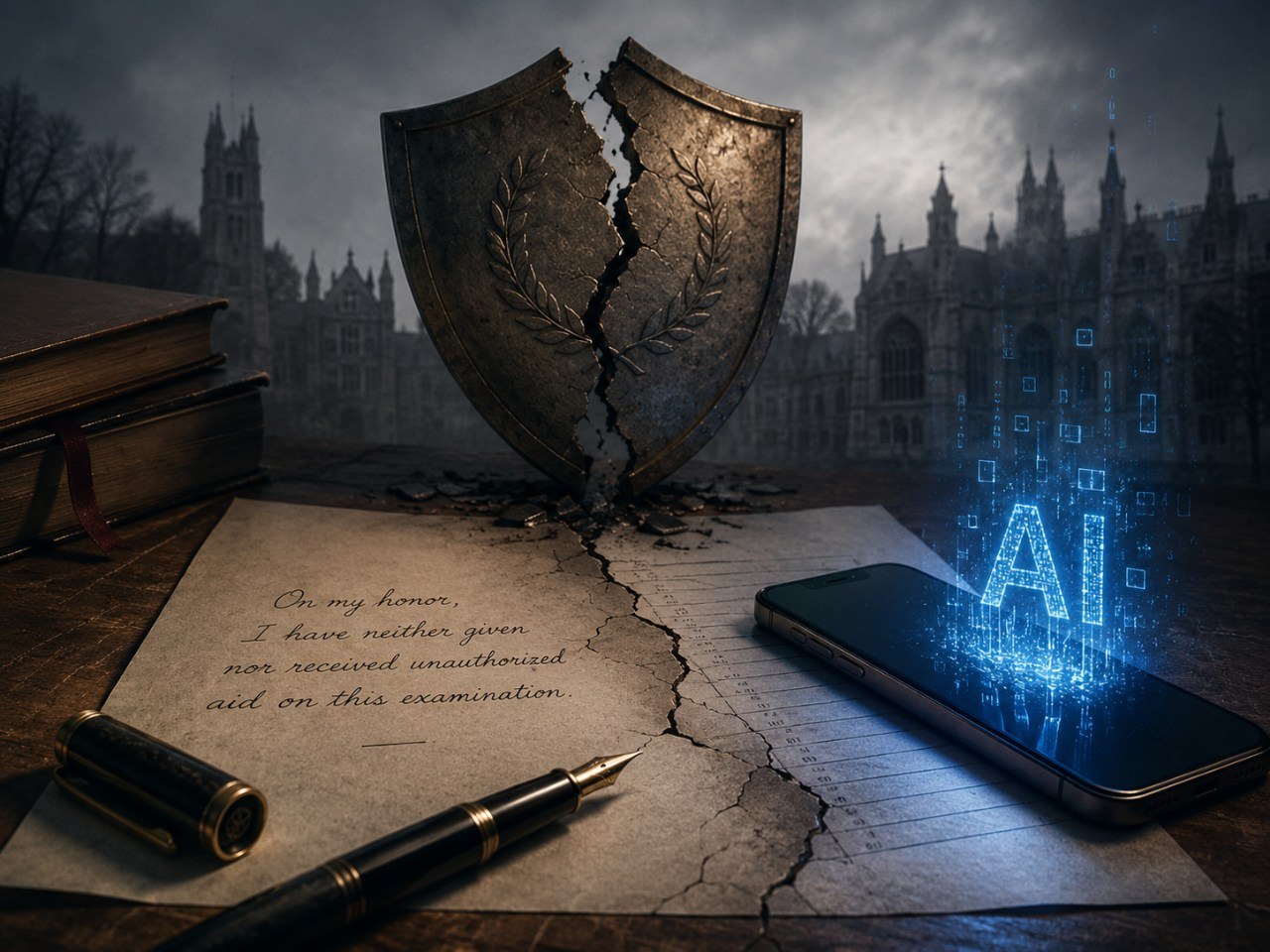 普林斯顿恢复监考：AI 时代，大学不敢再相信学生了