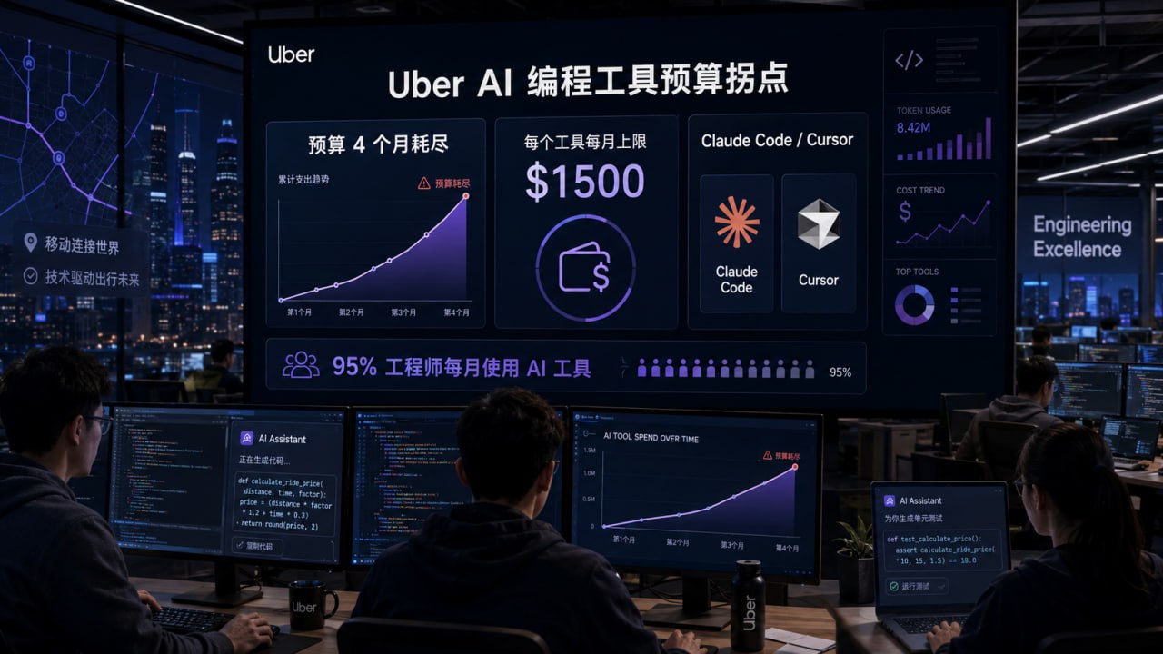 Uber AI 编程工具预算拐点